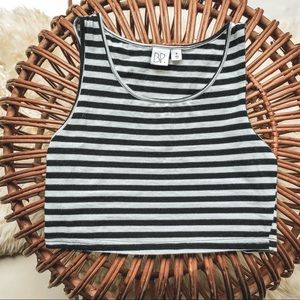 BP Stripe Crop Tank
